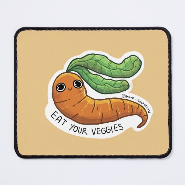 Item preview, Carrot reminder designed and sold by GramsIllustrate.