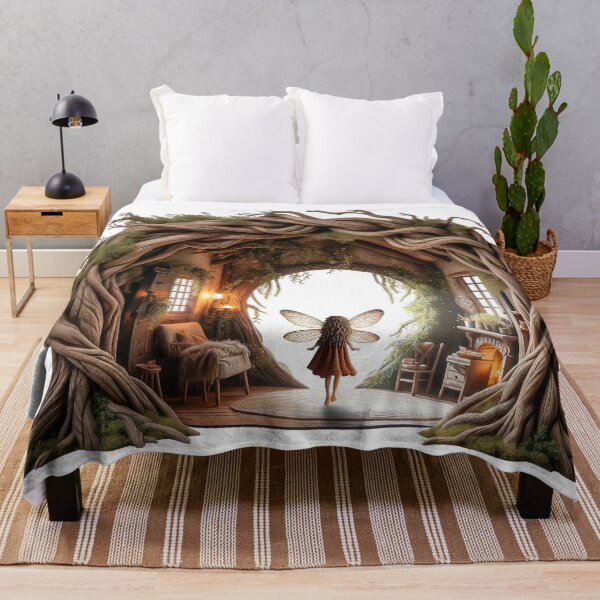 Item preview, Cozy Fairy Portal - Enchanted Woodland Sticker designed and sold by Saltys-Shop.