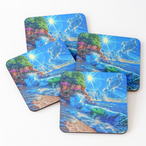 Item preview, Waves of Wonder, Rocks of Delight designed and sold by Retro Type.