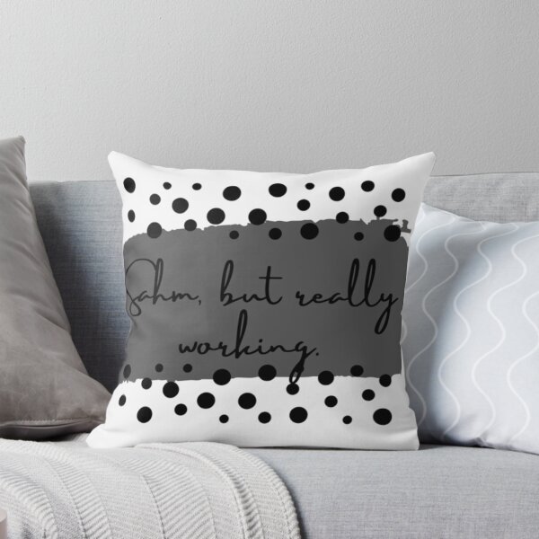 Item preview, SAHM, but really working meme designed and sold by Rendanimolele.