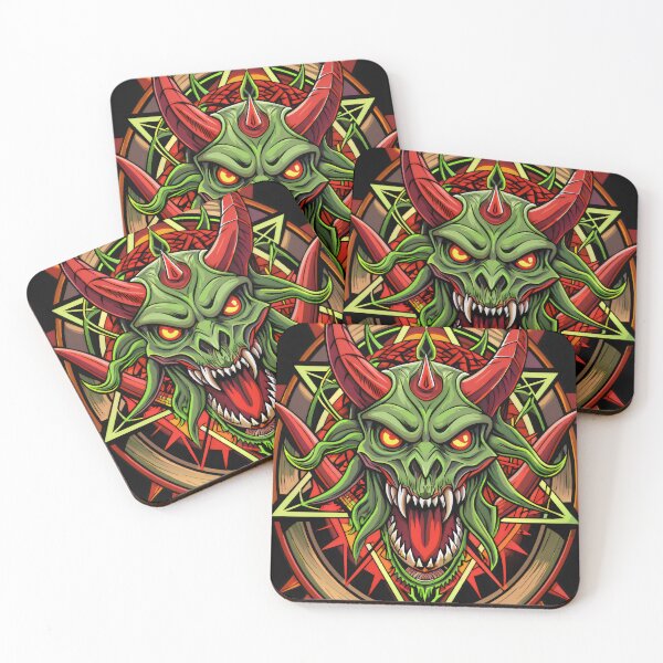 Item preview, Demonic Dragon Illustration Fantasy Artwork Tribal Design  designed and sold by Rostislav Bouda.