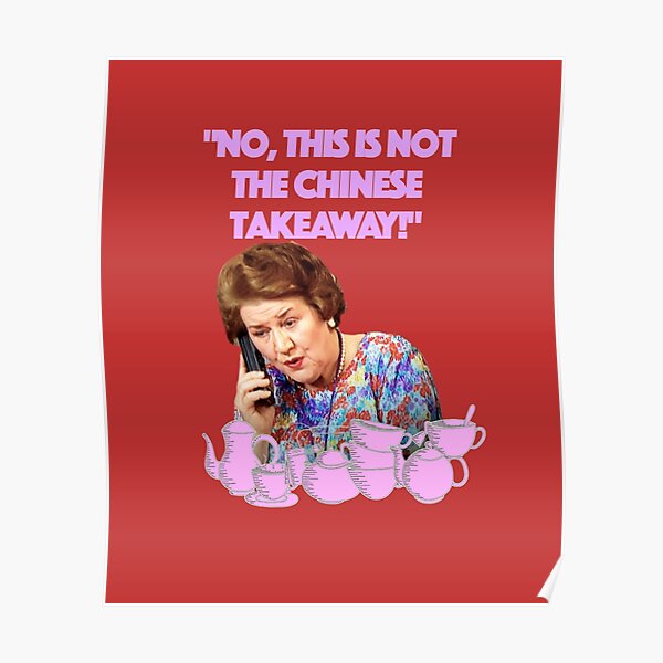"Hyacinth Bucket " Poster by jeremiahm08 Redbubble