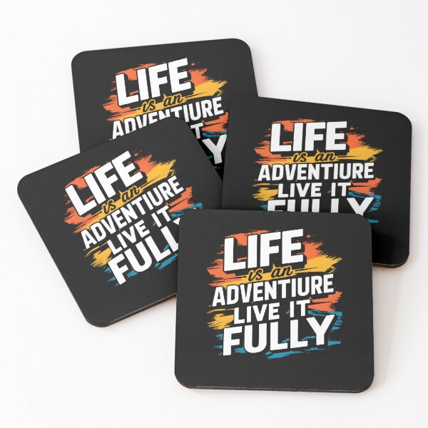 Item preview, Life is an Adventure - Live It Fully designed and sold by TahfahTk.