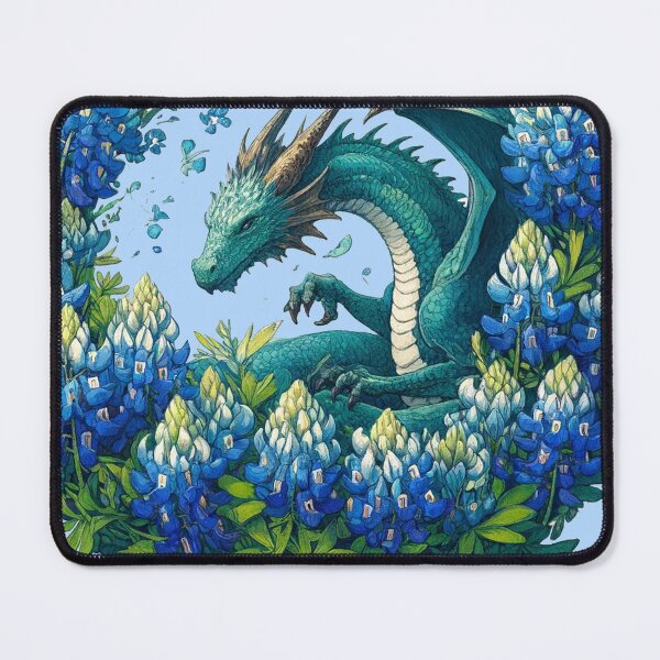 Item preview, Bluebonnet Dragon designed and sold by FrictionMaxxing.