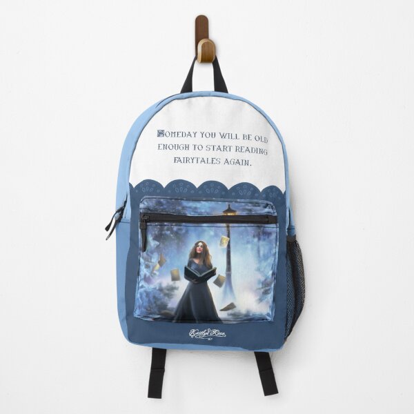 Item preview, Bookish Fairytale Backpack designed and sold by Heavenly Hues.