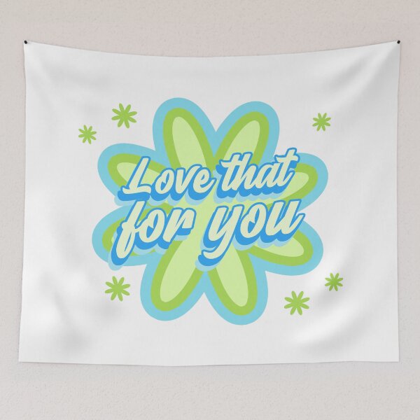 Item preview, Love That For You! Green designed and sold by ZenStitchMotifs.