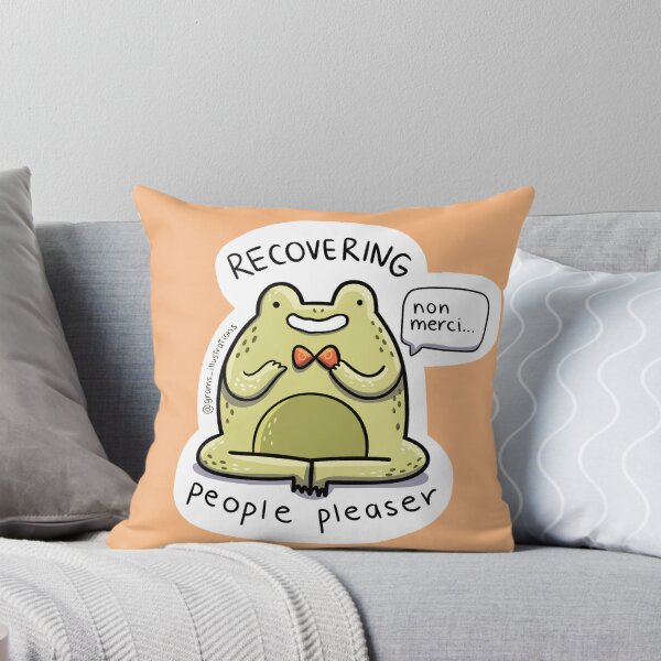 Item preview, Recovering people pleaser designed and sold by GramsIllustrate.