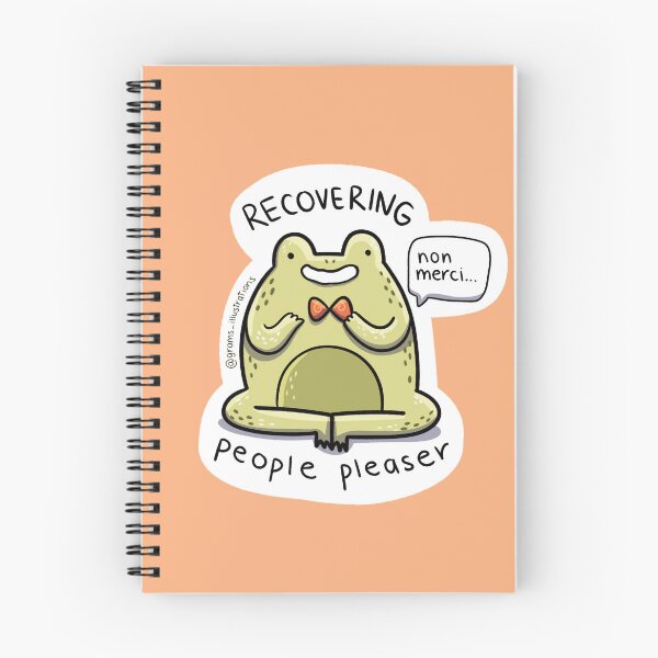 Item preview, Recovering people pleaser designed and sold by GramsIllustrate.