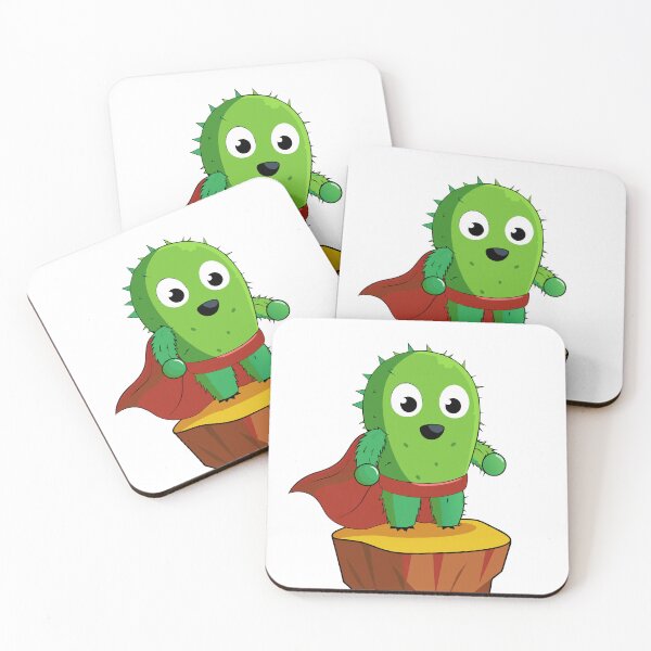 Item preview, Superhero Fluffy Cactus designed and sold by omerfdln34.