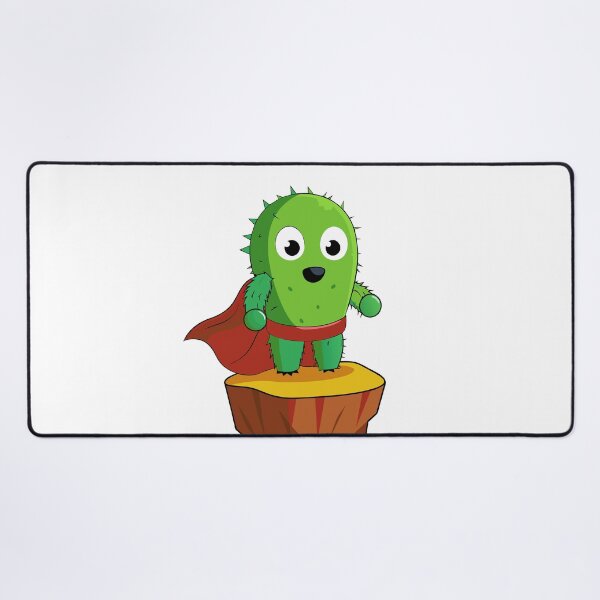Item preview, Superhero Fluffy Cactus designed and sold by omerfdln34.