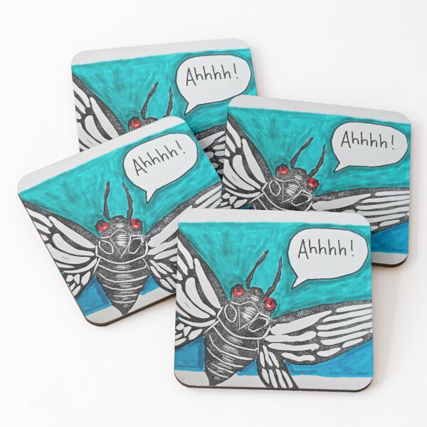 Item preview, Scream Like A Cicada designed and sold by Emily Mason.