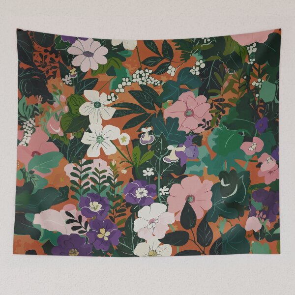 Item preview, Bohemian Floral Verdure designed and sold by meggydesigns.