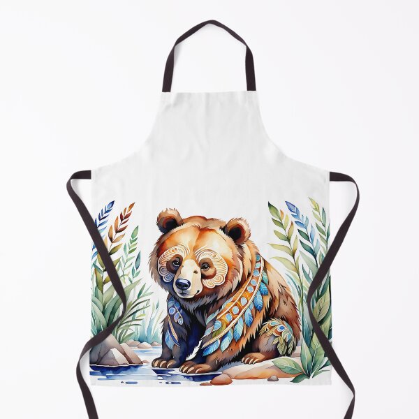 Item preview, Cute baby bear, native style art designed and sold by Ilikeiwantilove.