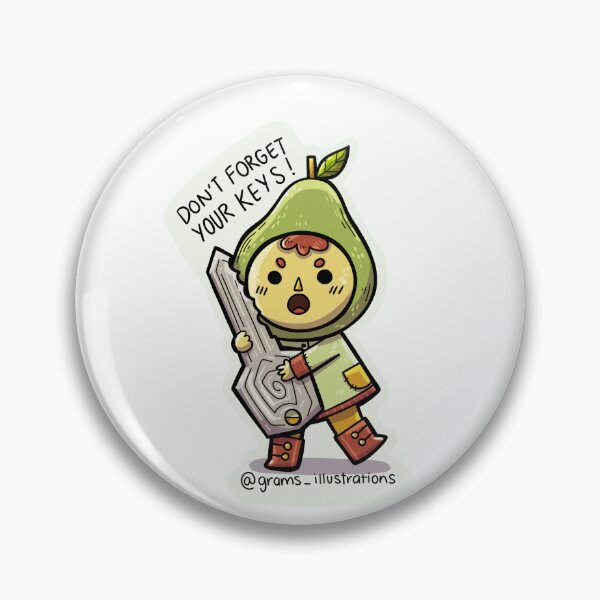 Item preview, Don't forget your keys! designed and sold by GramsIllustrate.