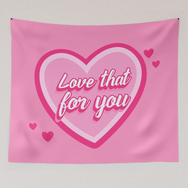 Item preview, Love That For You! Pink Heart designed and sold by ZenStitchMotifs.