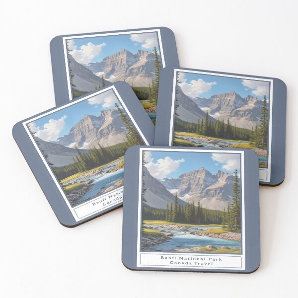 Item preview, Banff National Park - Canada - Vintage style poster designed and sold by Museum Of Non-Existing Art.