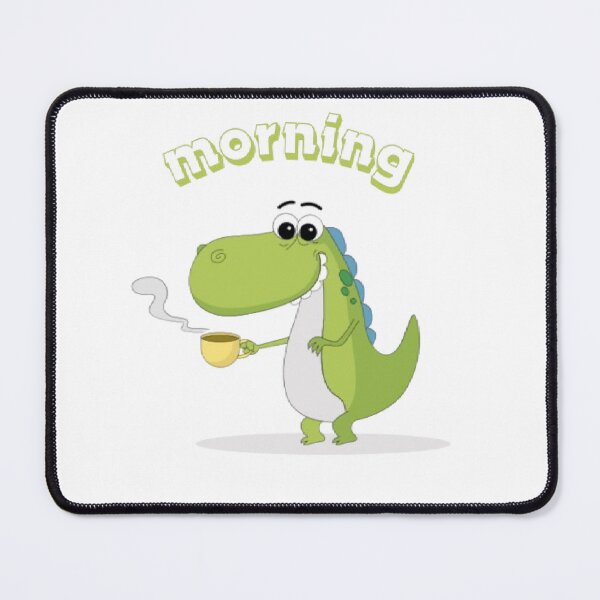 Item preview, Morning Dinosaur Set Sticker designed and sold by ZackArt09.