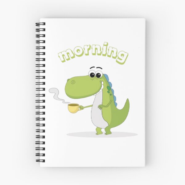 Item preview, Morning Dinosaur Set Sticker designed and sold by ZackArt09.