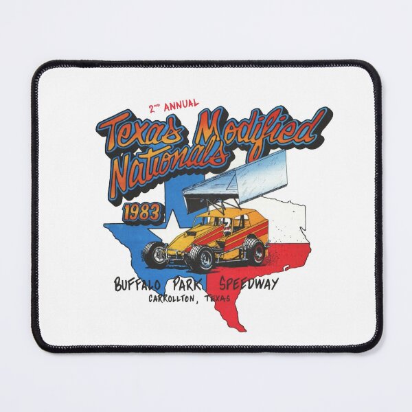Item preview, Buffalo Park Speedway 1983 Texas Modified National Racing designed and sold by Etikett.