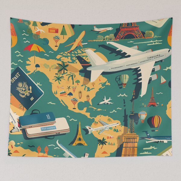 Item preview, Flay Travel In world designed and sold by sand-stone.