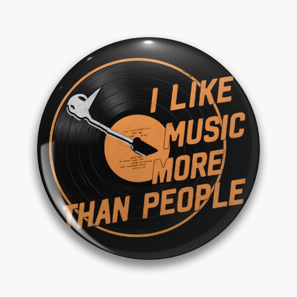 Item preview, I Like Music More Than People designed and sold by Davidpama.