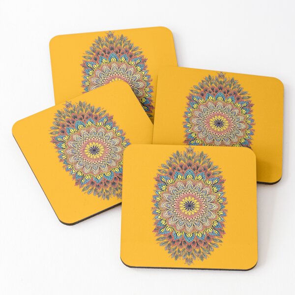 Artikelvorschau, Buntes Mandala entworfen und verkauft von BlissfulBlossom.