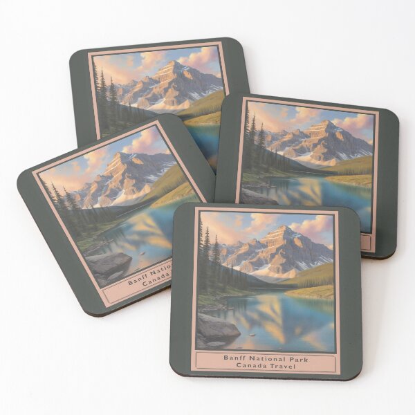 Item preview, Banff National Park - Canada - Vintage style poster 2 designed and sold by Museum Of Non-Existing Art.