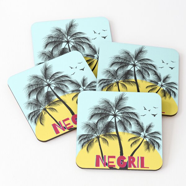 Item preview, Negril beach sticker designed and sold by jckali.