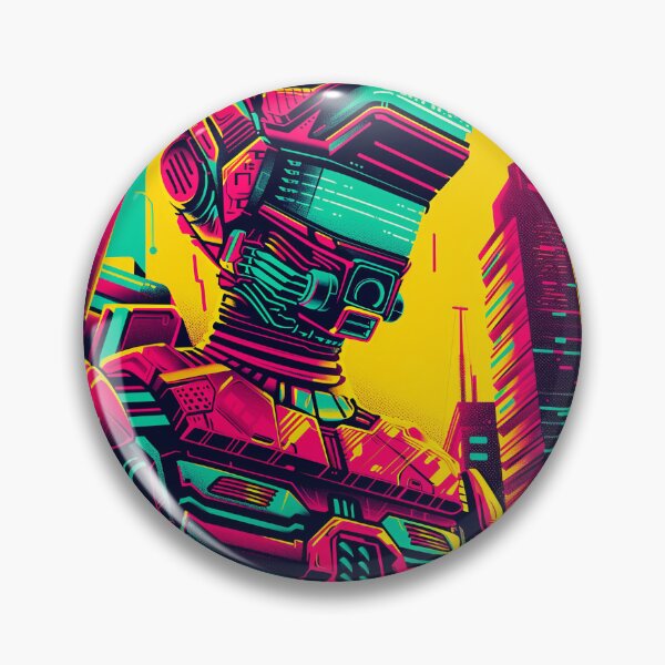 Item preview, Cyberpunk Sentinel designed and sold by Retro Type.