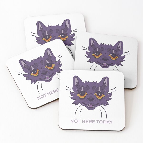 Item preview, Purple Cat  designed and sold by Donthug.