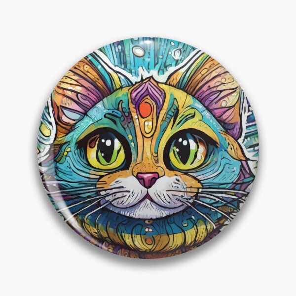 Item preview, Enlightened 4th Detention Cat Sticker  designed and sold by CatStickershere.
