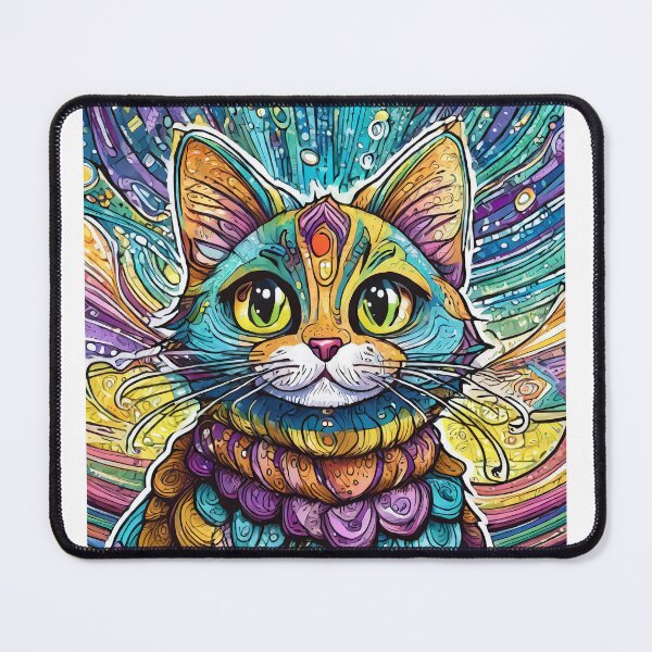 Item preview, Enlightened 4th Detention Cat Sticker  designed and sold by CatStickershere.