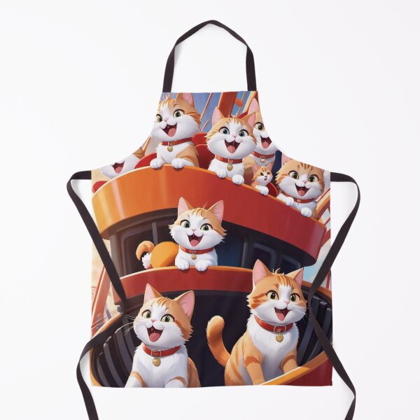 Item preview, Kittens Ride on a Rollercoaster designed and sold by M-Y-A-R-T-.