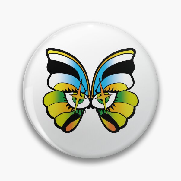Item preview, Enchanting Butterfly Eyes: Transform Your Look with Unique Butterfly Eye Art designed and sold by MotivaChic.
