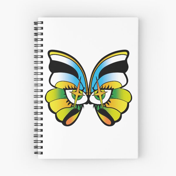 Item preview, Enchanting Butterfly Eyes: Transform Your Look with Unique Butterfly Eye Art designed and sold by MotivaChic.