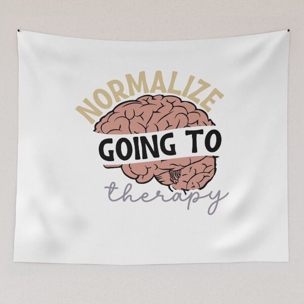Item preview, Normalize Going To Therapy, ABA Therapist, Speech Therapy, BCBA, Mental Health, RBT, Special Ed Teacher Social Worker designed and sold by behindthefacts.