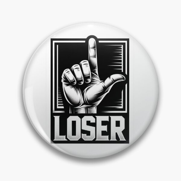 Item preview, Loser hand designed and sold by HallojDesign.