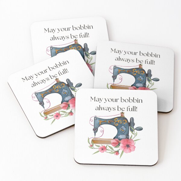 Item preview, May your bobbin always be full, Sewing lover designed and sold by WitchyGypsyCo.
