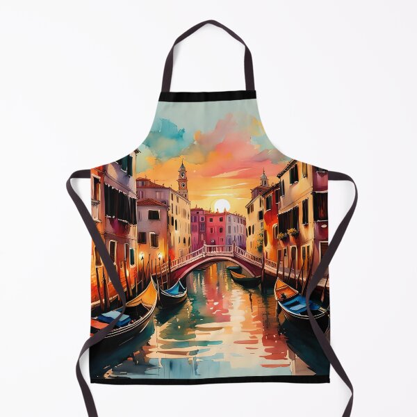 Artikelvorschau, Venedig Sonnenuntergang entworfen und verkauft von FreeQAI.