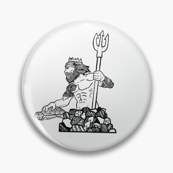 Item preview, Tribal King Neptune designed and sold by Steeb757.