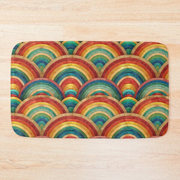 Item preview, vintage rainbow  pattern designed and sold by jkrphoto.