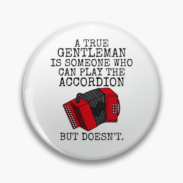 Item preview, Accordion Gentleman Funny, Accordionist Musician Humour designed and sold by doodlerob.