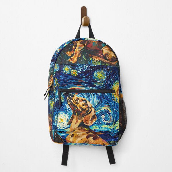 Item preview, Starry Night Dachshund Van Gogh Dog Inspired designed and sold by Vangoholic.