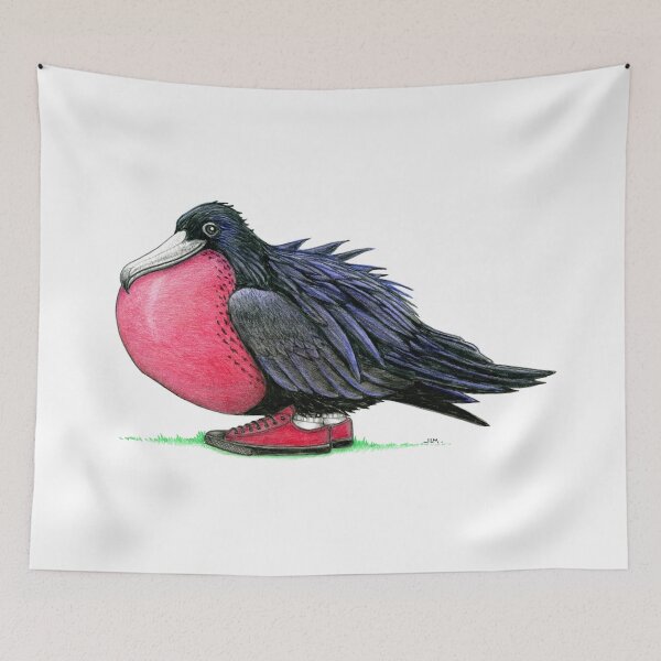 Item preview, Frigate Bird in High Heels designed and sold by JimsBirds.