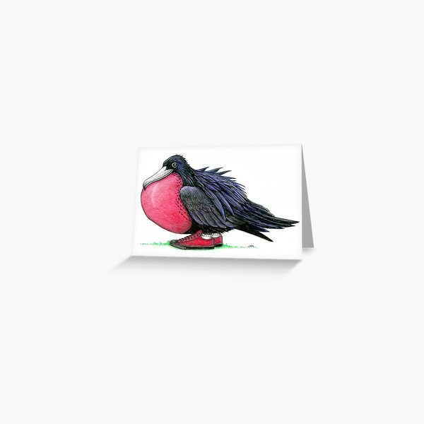 Item preview, Frigate Bird in High Heels designed and sold by JimsBirds.