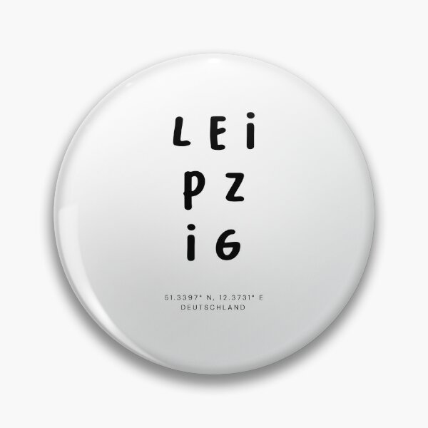 Item preview, Leipzig | Typography Design | Design Map Coordinates designed and sold by RM-Journey.