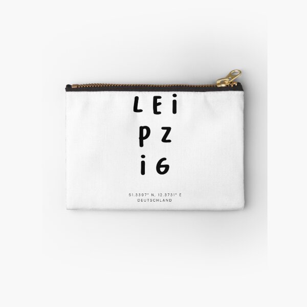 Item preview, Leipzig | Typography Design | Design Map Coordinates designed and sold by RM-Journey.