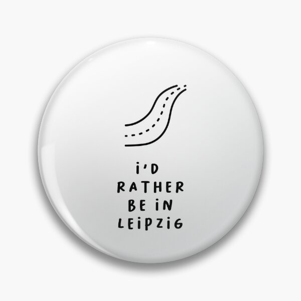 Item preview, I'd Rather be in Leipzig | Typography Design | Minimalist Aesthetic designed and sold by RM-Journey.