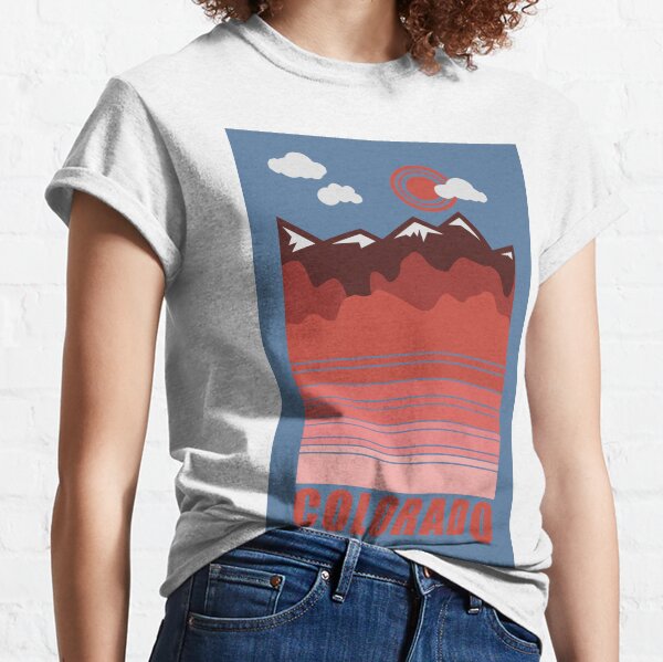 Colorado Mountain Sunset Classic T-Shirt