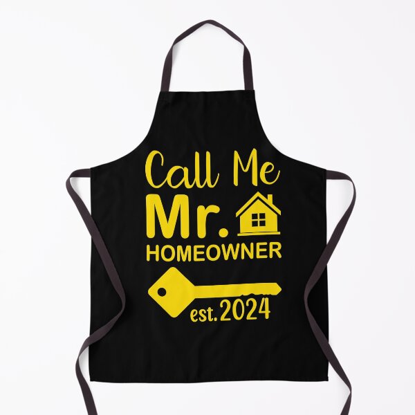 Item preview, Call Me Mr Homeowner 2024 - in yellow designed and sold by EmeraldeaArt.